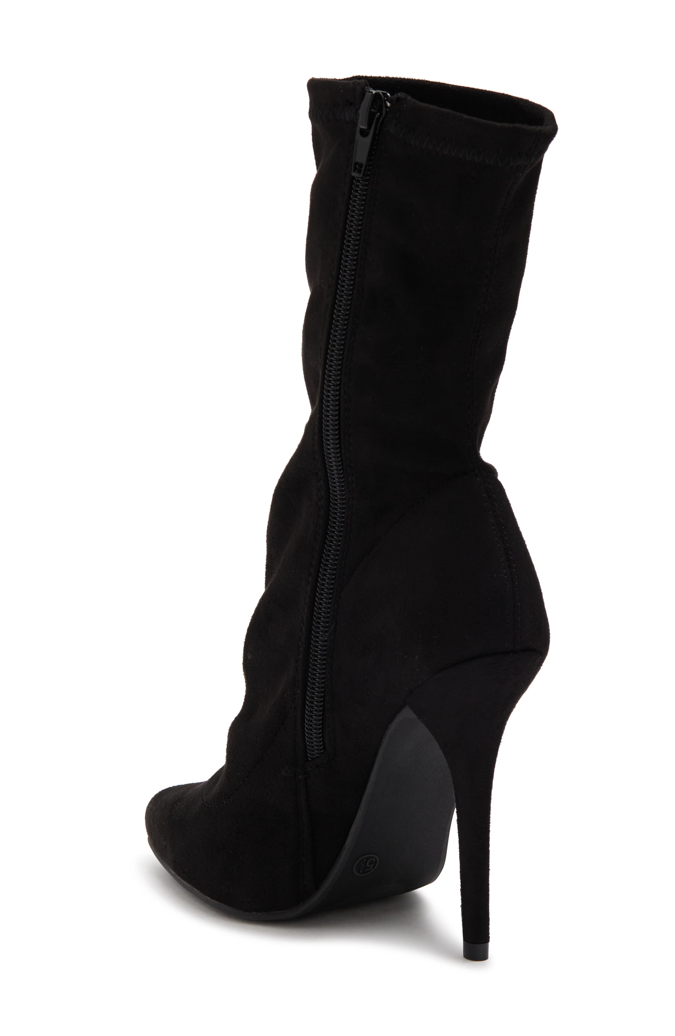 WILD DIVA LOUNGE Pointed Toe Bootie, Alternate, color, 