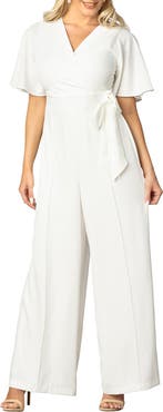 Kiyonna Karina Crepe Jumpsuit