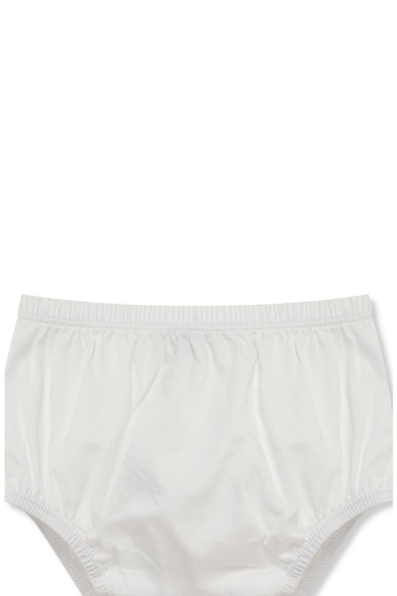 Tiered Sundress & Bloomers Set, Alternate, color, WHITE