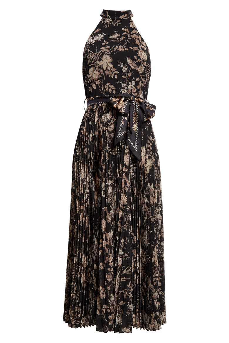 zimmermann pleated chiffon midi dress Sunray Picnic Pleated Chiffon Midi Dress (Women)