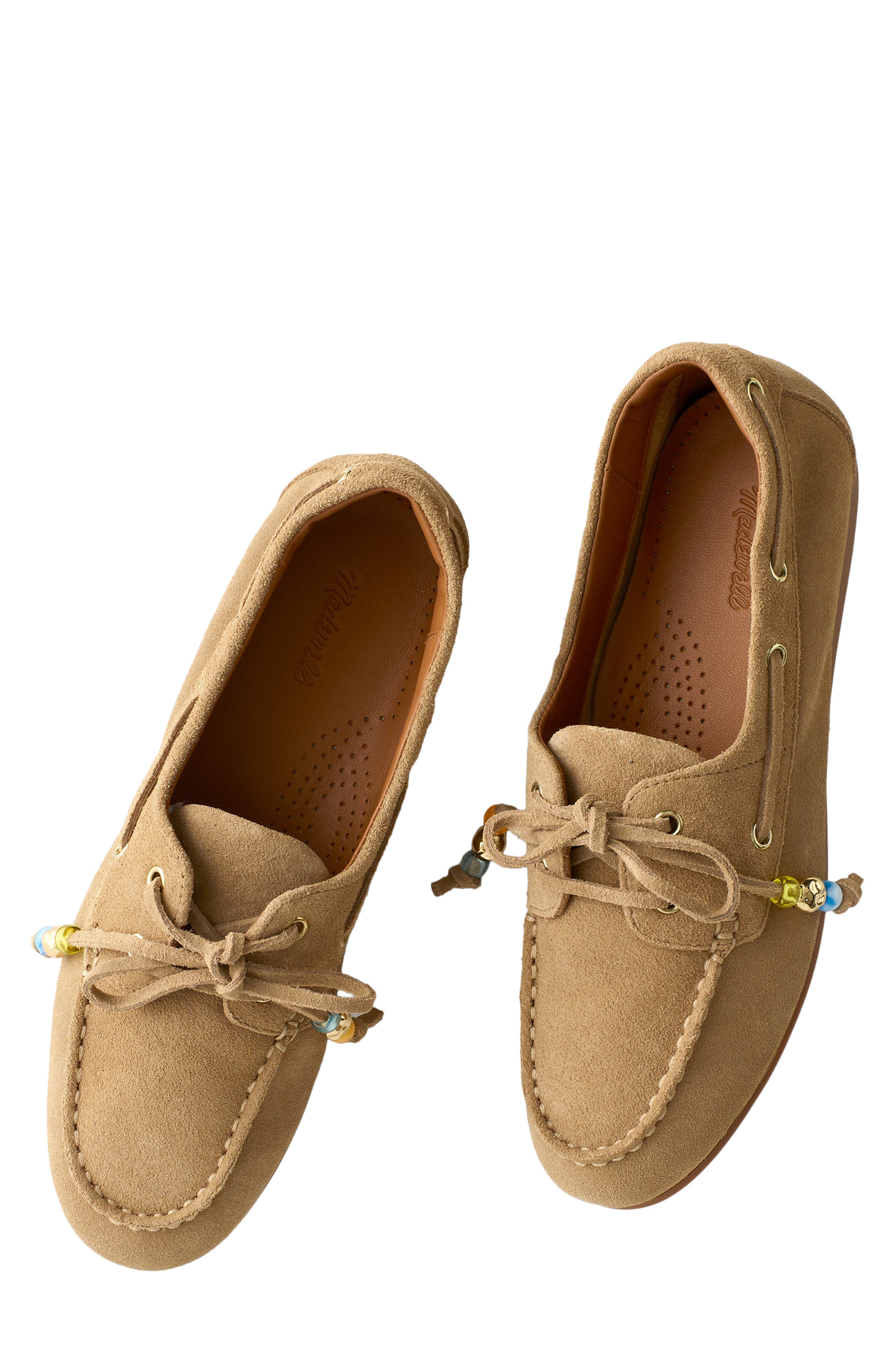 Madewell The Jamie Boat Shoe, Alternate, color, Walnut Shell