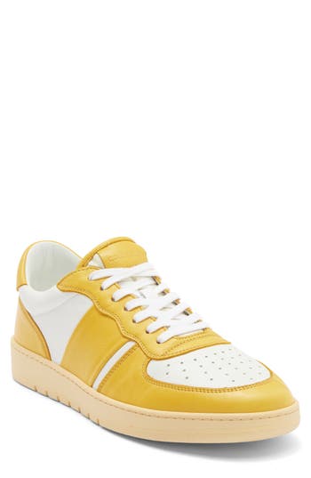 Collegium Pillar Destroyer Low Top Sneaker In Yellow