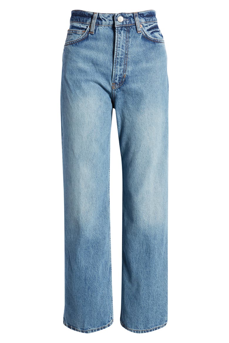 Wilder High Waist Wide Leg Jeans, Alternate, color, DILLON