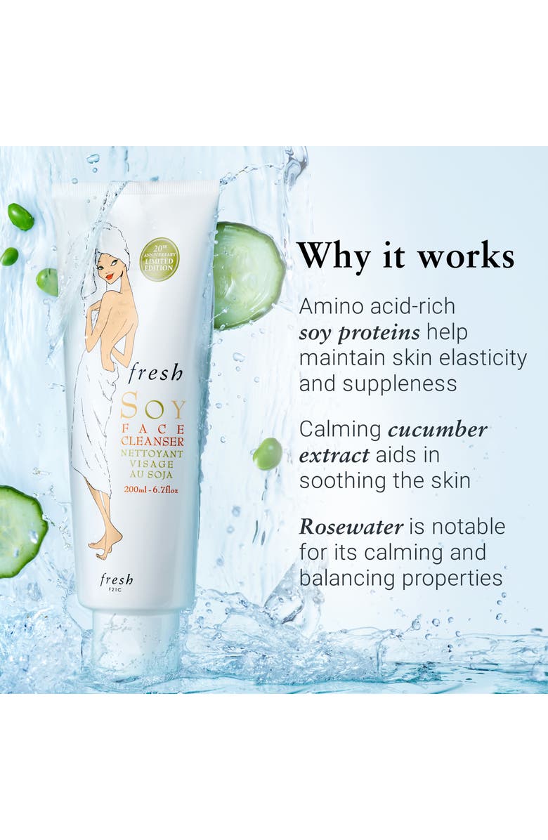 Fresh<sup>®</sup> Soy Face Cleanser<sup>®</sup> 20th Anniversary, Alternate, color, 