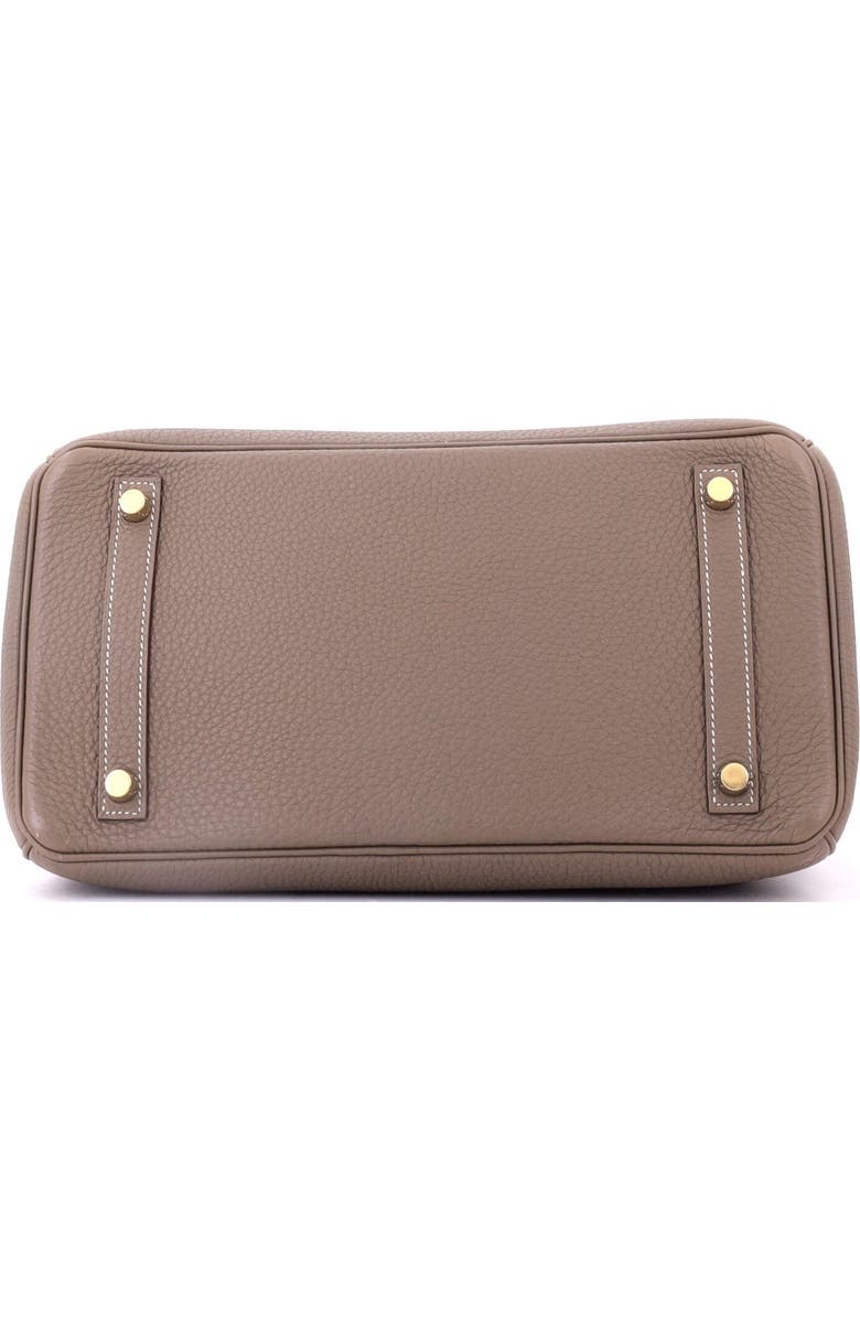 Pre-Owned Hermes Birkin Handbag Grey Togo with Gold Hardware 30, Alternate, color,