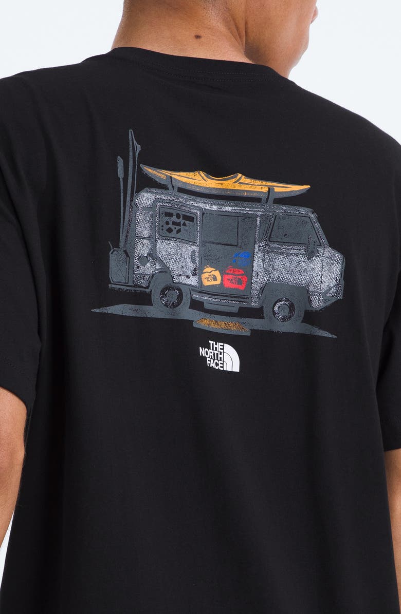 The North Face Evolution Van Life Cotton Graphic T-Shirt, Alternate, color, Tnf Black