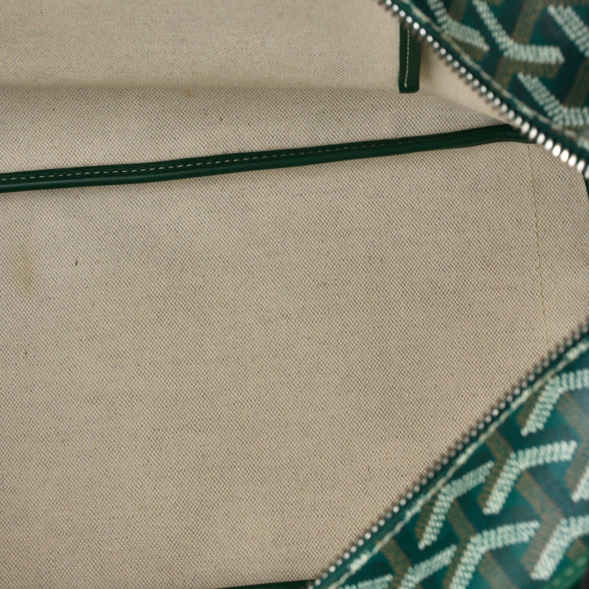 Pre-Owned Goyard Artois Tote Coated Canvas MM, Alternate, color, Green