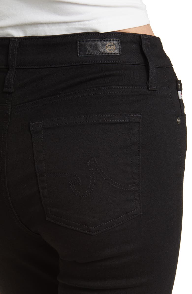 AG Farrah Raw Hem High Waist Ankle Bootcut Jeans, Alternate, color, 
