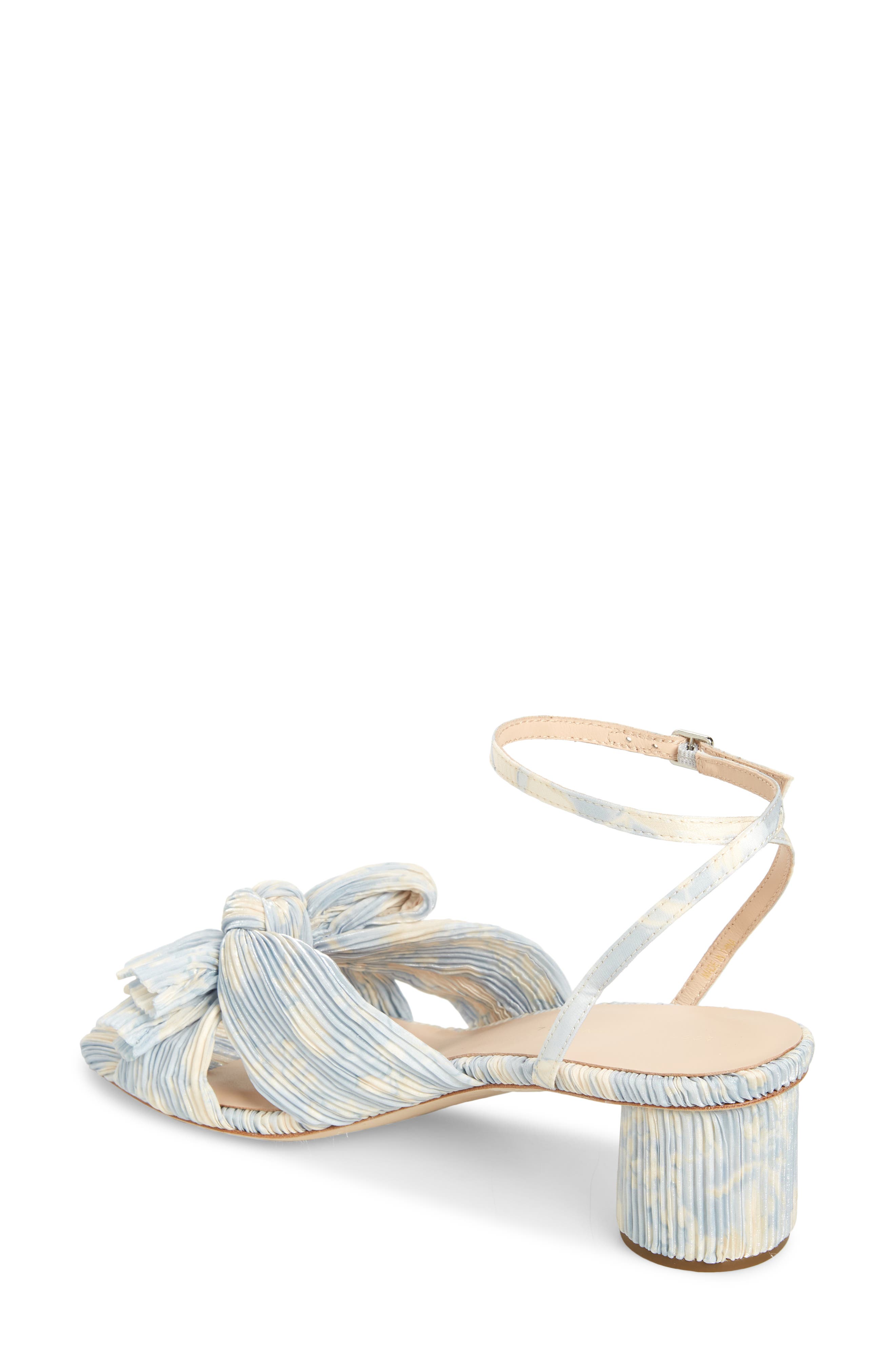 Dahlia Ankle Strap Knotted Sandal, Alternate, color, DUSBF
