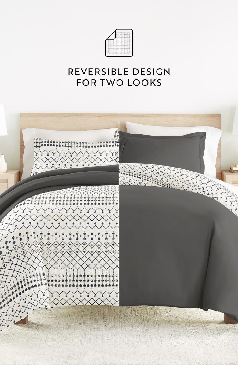 HOMESPUN Bundle Duvet Set, Alternate, color, Etched Gate Gray