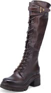 A.S.98 Edison Lace-Up Knee High Boot