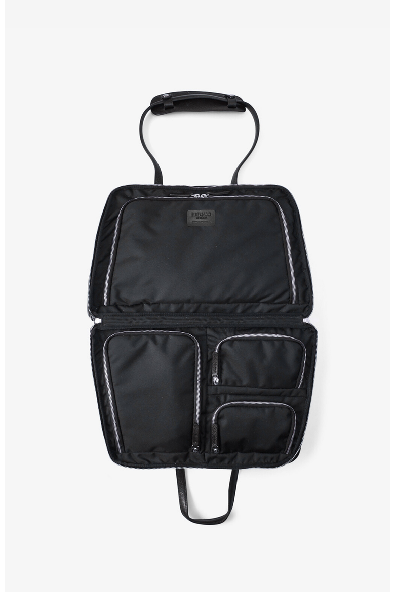 24 Hour Suitcase, Alternate, color, Black/Silver
