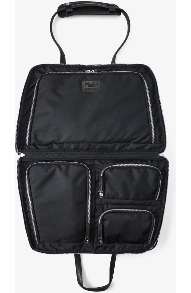 BY BANOO 24 Hour Suitcase, Alternate, color, Black/Silver