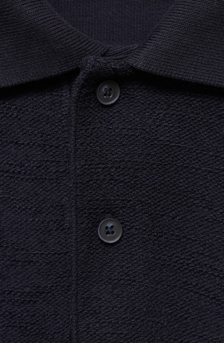 MANGO Regular Fit Terry Polo, Alternate, color,