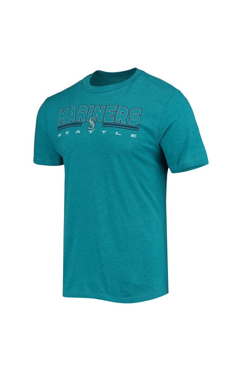 CONCEPTS SPORT Men's Concepts Sport Aqua/Navy Seattle Mariners Meter T-Shirt and Pants Sleep Set, Alternate, color,