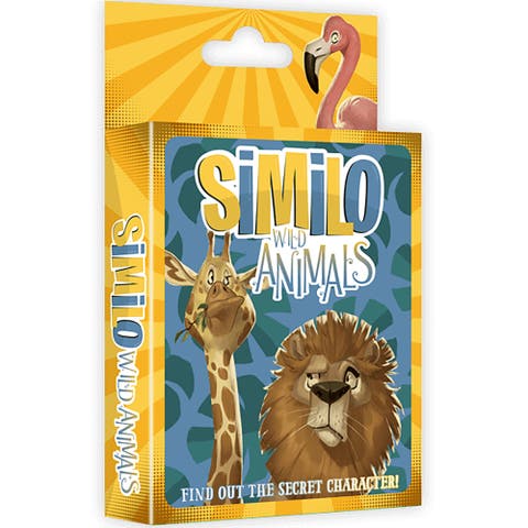 Similo Wild Animals Cooperative Deduction Card Game 7+