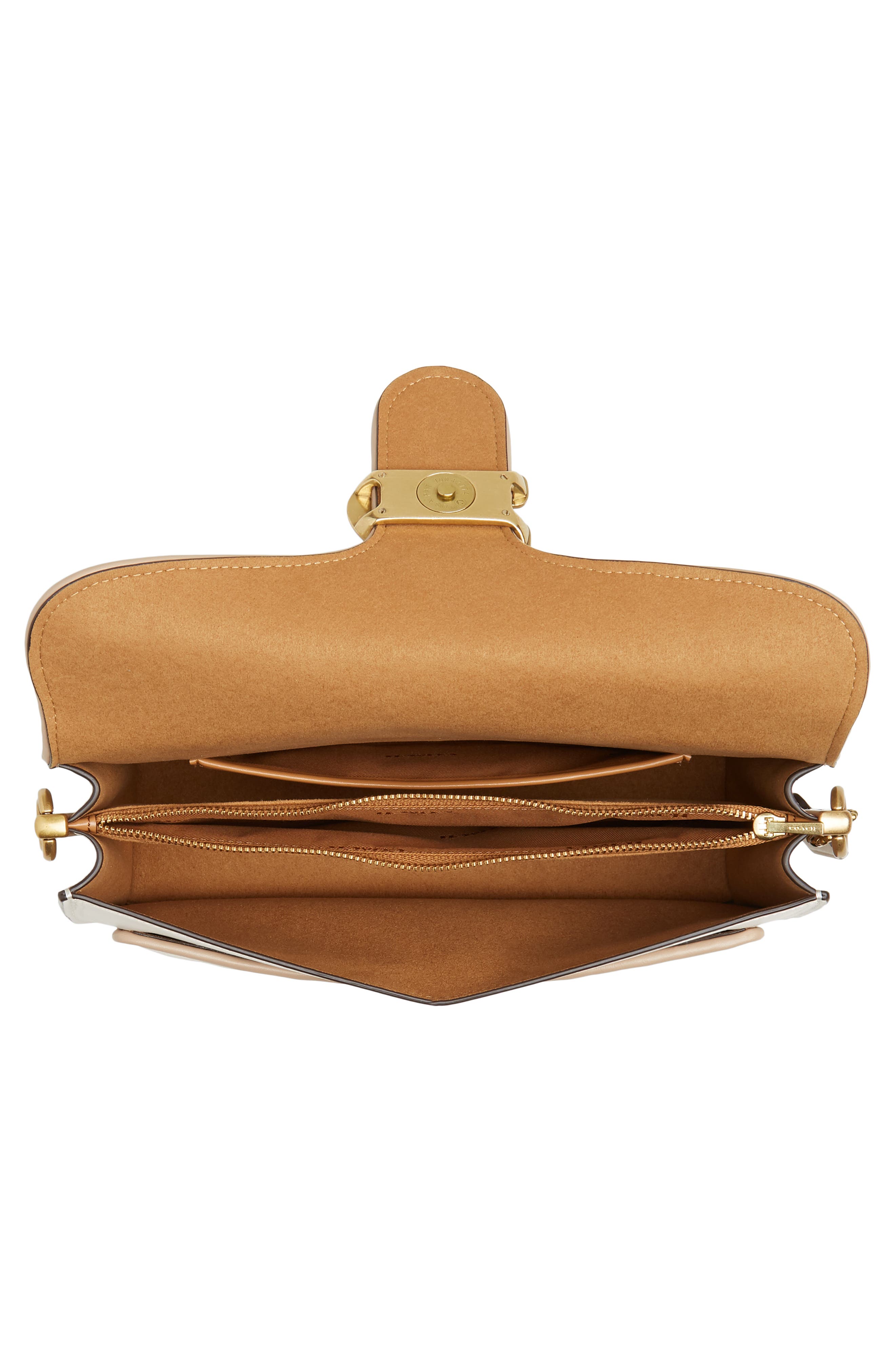 COACH Tabby Pleated Leather Shoulder Bag, Alternate, color, 