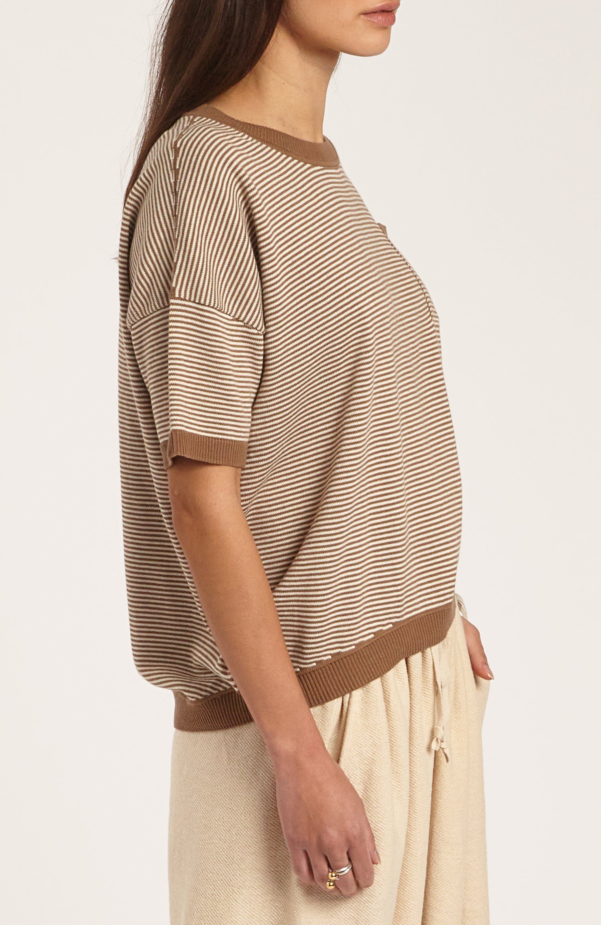 Modern Striped Tee - image 2