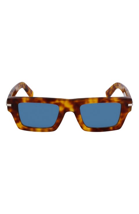 Prisma 50mm Rectangular Sunglasses