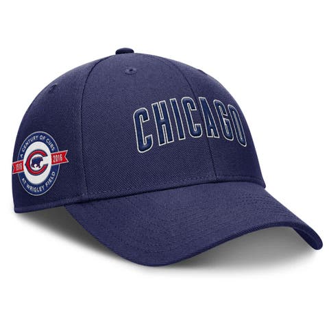 Men's Nike Navy Chicago Cubs Rise Gaberdine Adjustable Hat