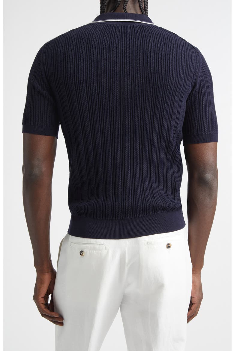 Johnny Collar Polo, Alternate, color, DARK BLUE