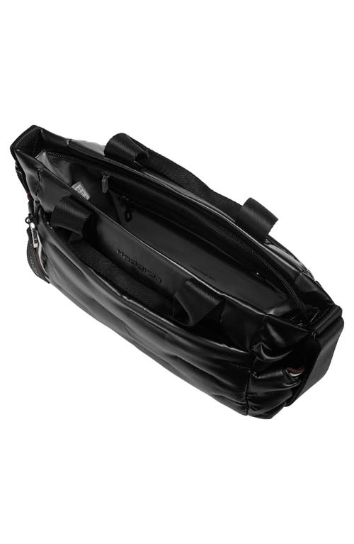 Hedgren Softy Water Repellent Satchel In Black