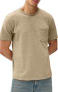 rag & bone Classic Flame Washed Slub Cotton T-Shirt