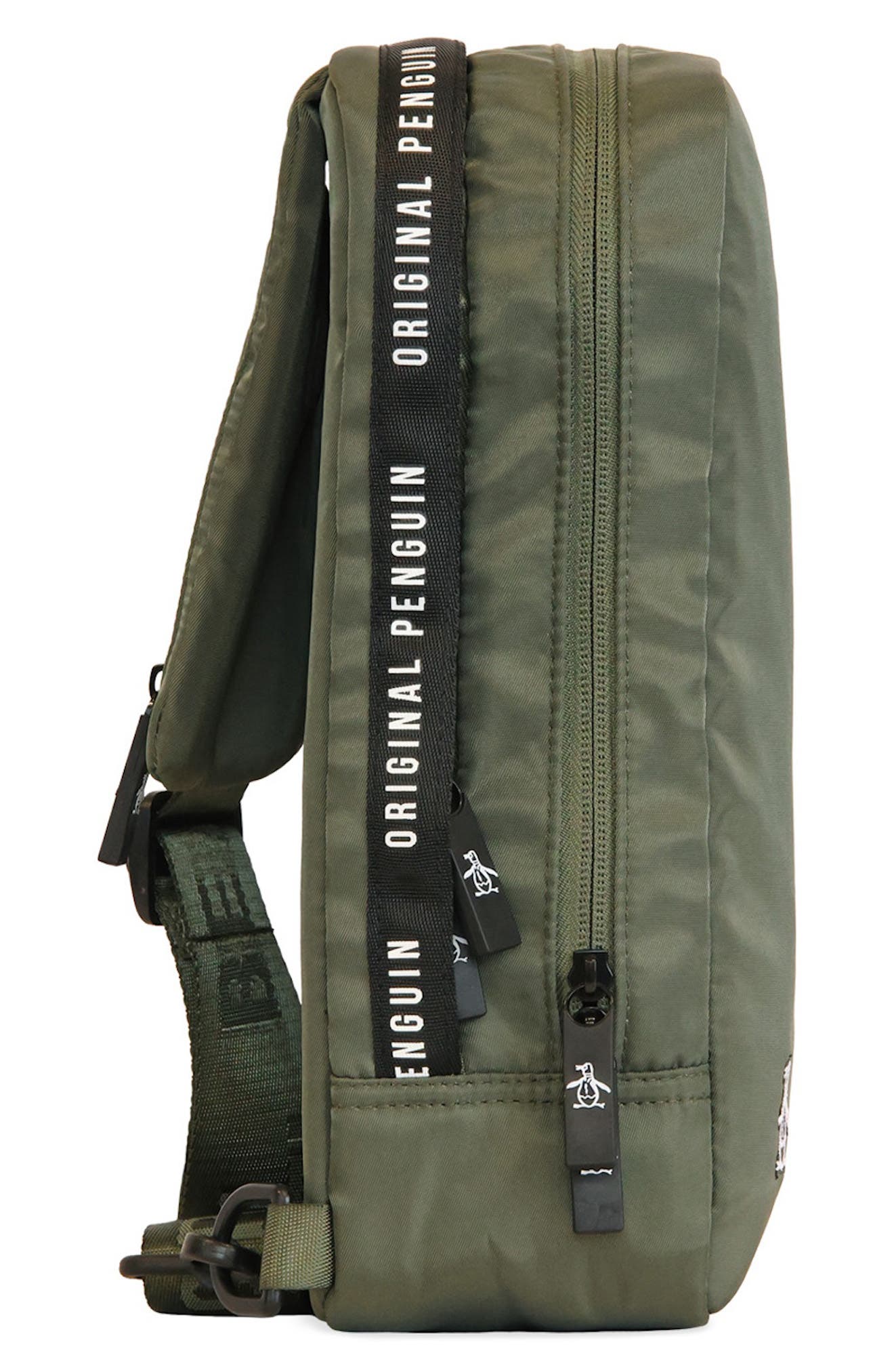Original Penguin Pete Sling Bag, Alternate, color, Beetle/ Travertine