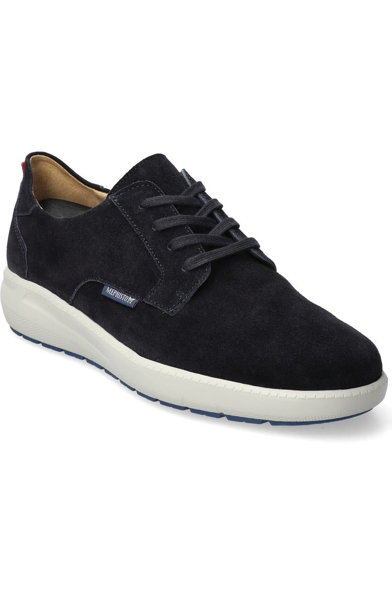 Mephisto Joris Sneaker, Main, color, Blue Velours