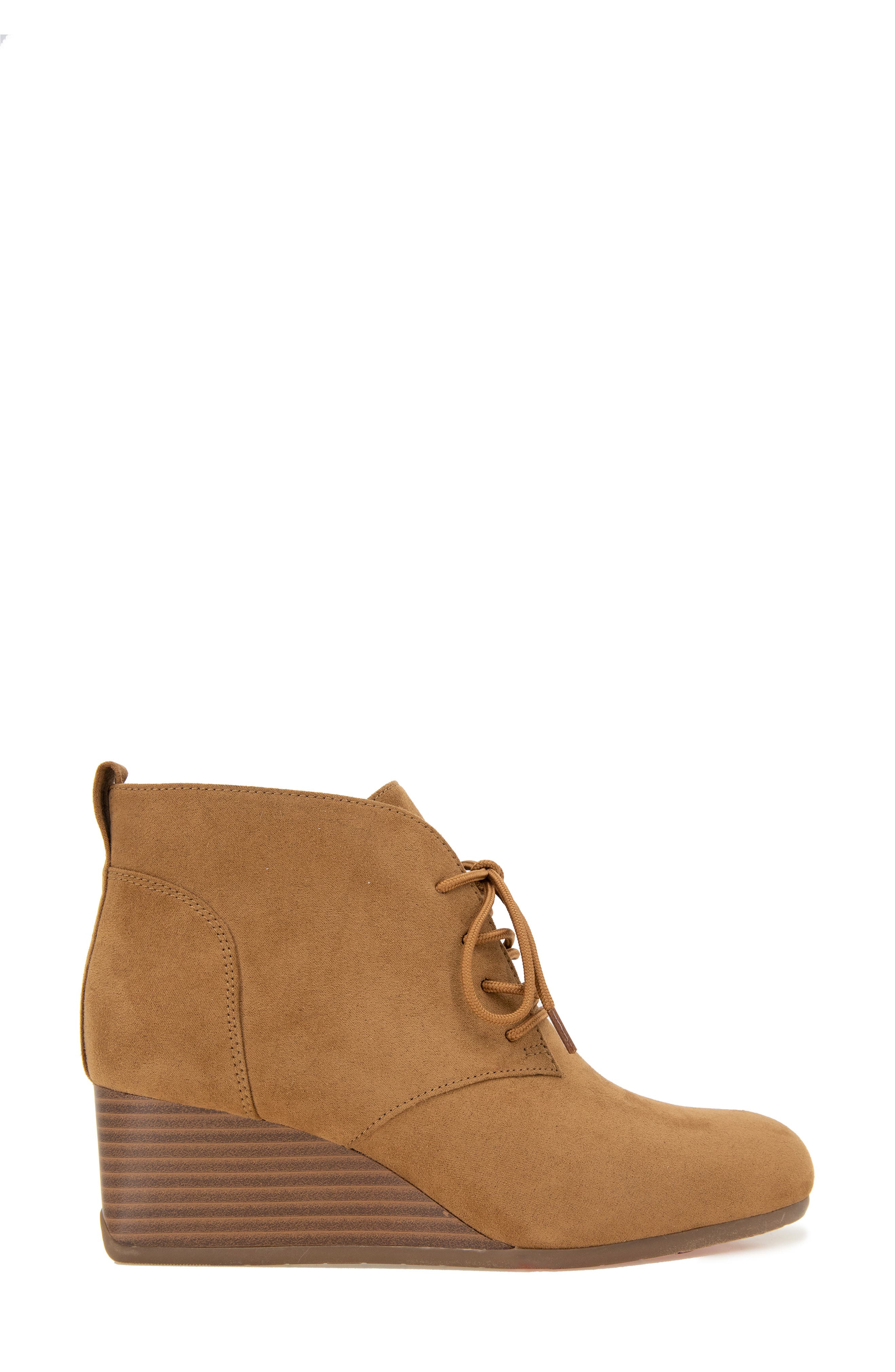 Reaction Kenneth Cole Deka Wedge Bootie, Alternate, color, Desert Micro