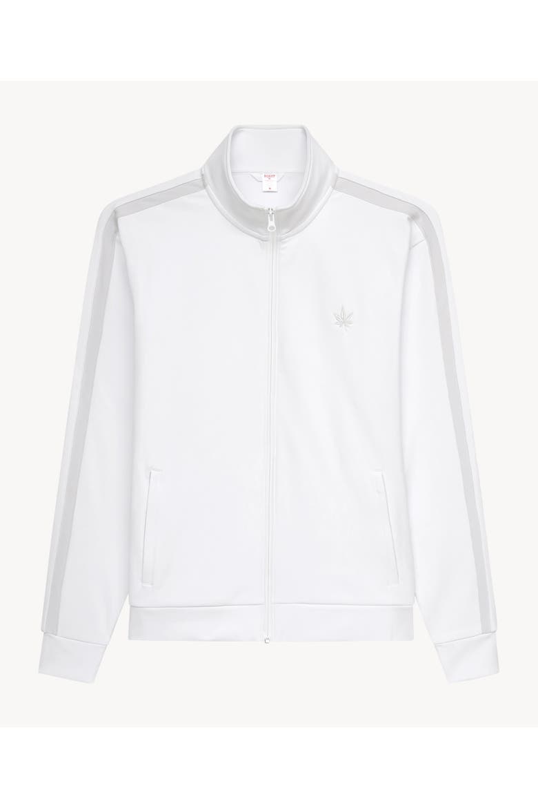 Tipped Warm-Up Jacket 2.0, Main, color, White Grey