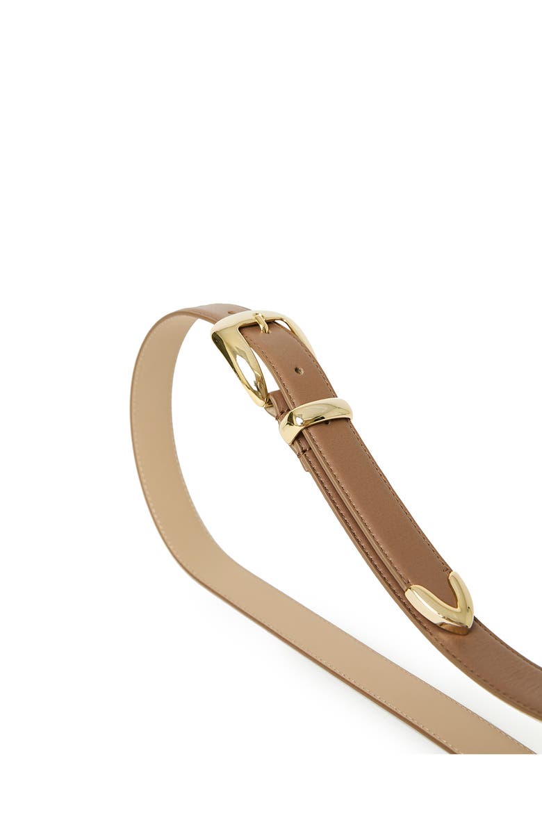 B-Low the Belt Duke Leather Belt, Alternate, color, Walnut Gold
