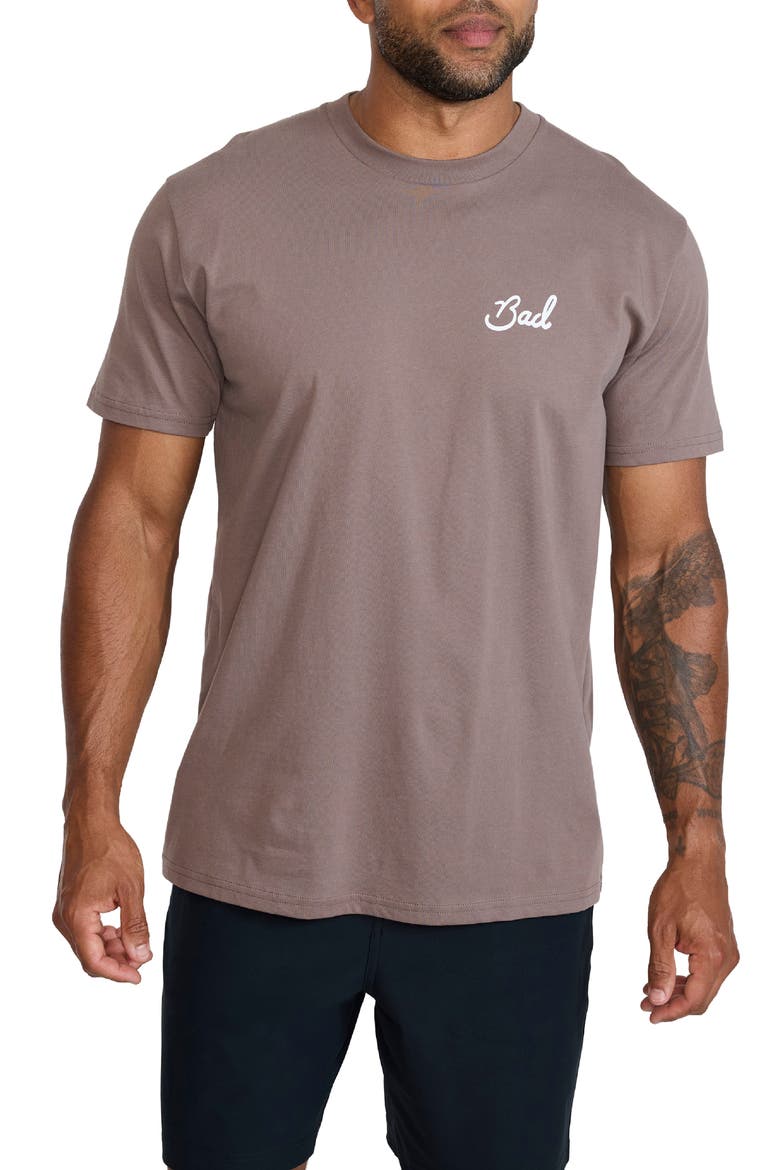 Birdie Cotton Graphic T-Shirt, Main, color, IRON