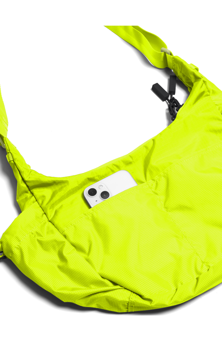 Baboon to the Moon Crescent Crossbody Bag, Alternate, color, Bliss