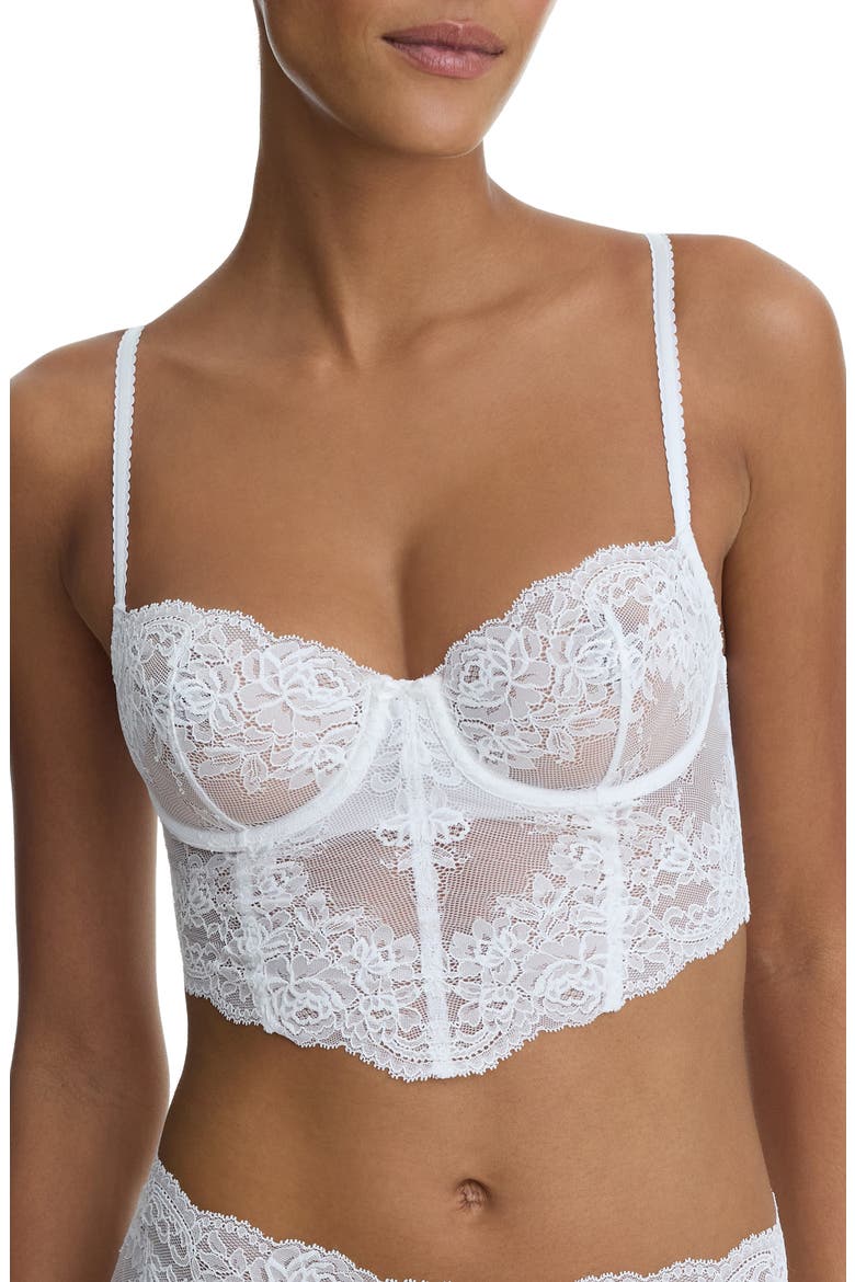 Captivate Crop Underwire Camisole, Main, color, WHITE