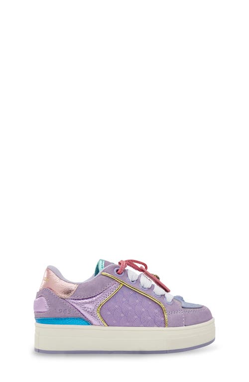 Kurt Geiger Leather Mini Southbank Tag Sneakers In Multi