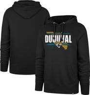 '47 Men's '47 Black Jacksonville Jaguars Regional Headline Pullover Hoodie