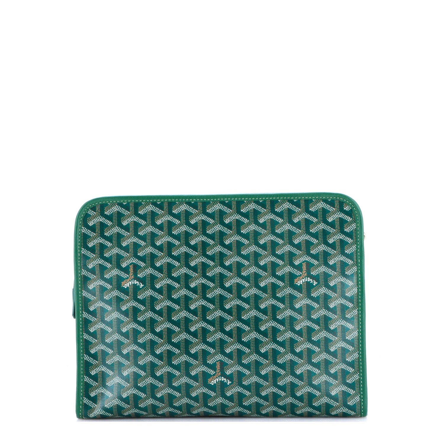 Jouvence Toiletry Pouch Coated Canvas GM, Alternate, color, Green
