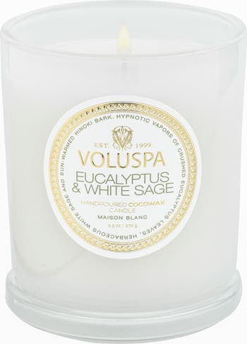 Voluspa Eucalyptus & White Sage Classic Candle