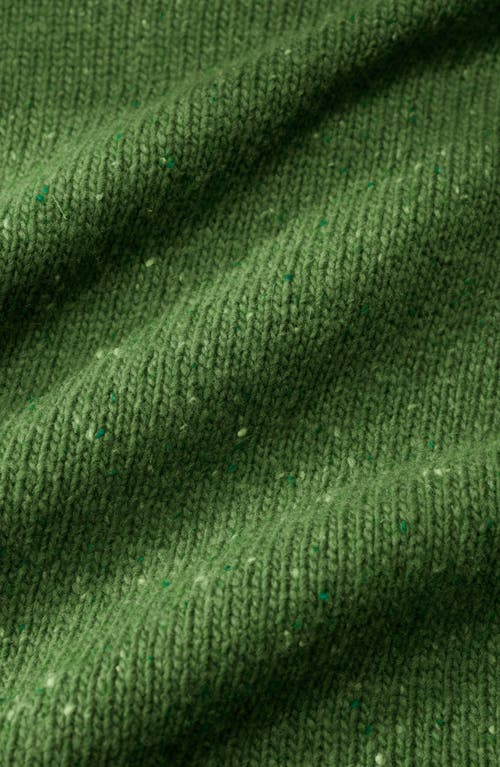 Seasalt Cornwall Dawson Pick Merino Wool Blend Crewneck Sweater In Green