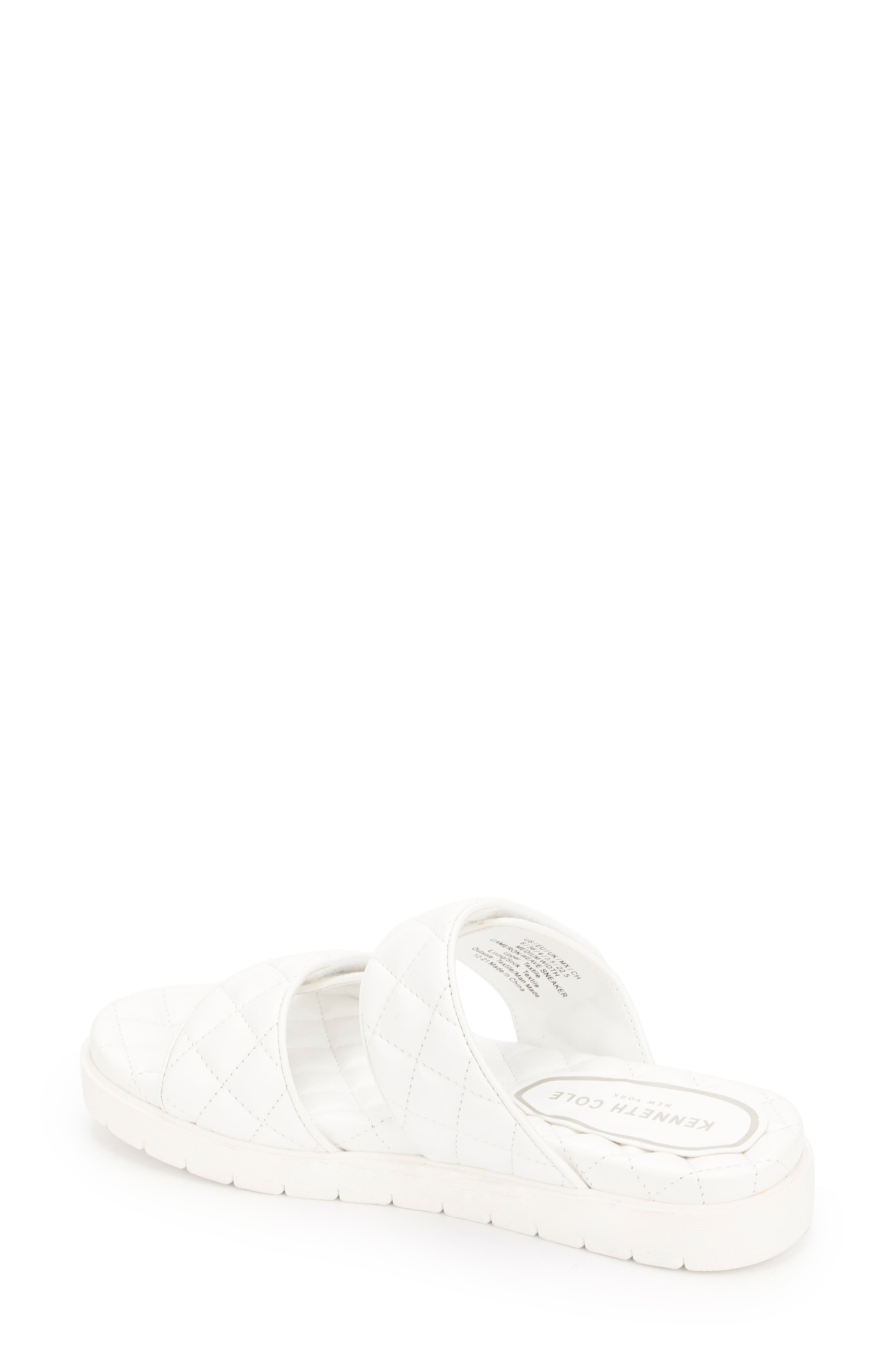 Kenneth Cole New York Reeves Slide Sandal, Alternate, color, White