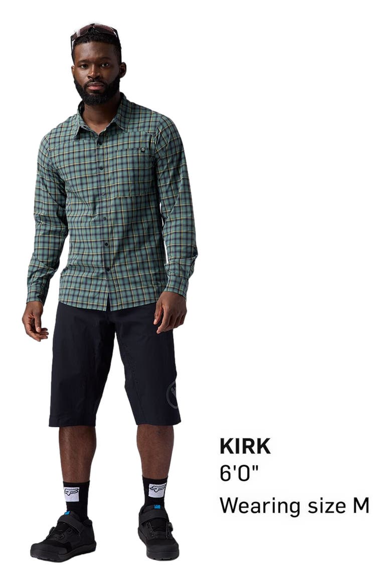 Slickrock Long-Sleeve Button-Up Jersey - Men's, Alternate, color, Turbulence Plaid