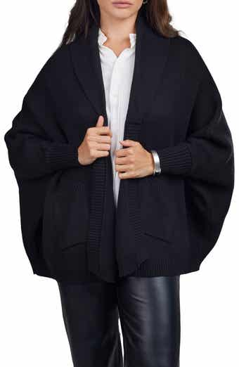 SAACHI Shawl Rib Knit Cardigan