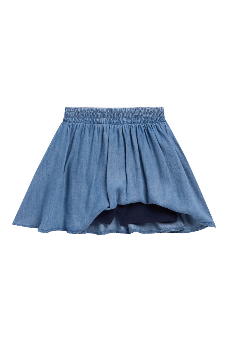Kids' Denim Skirt, Alternate, color, INDIGO
