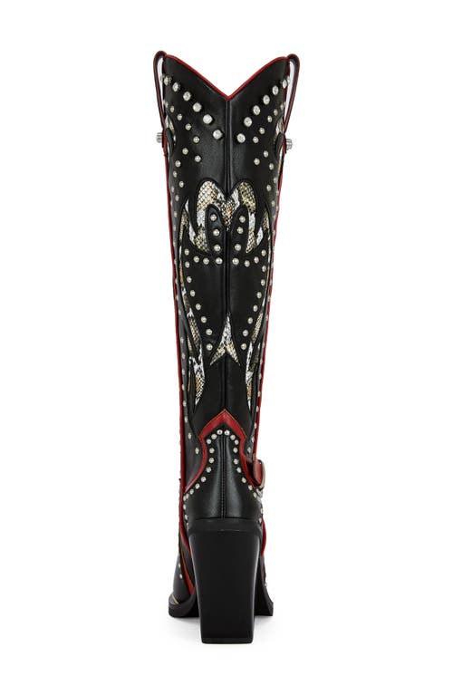 Azalea Wang Hyperion Western Boot In Black