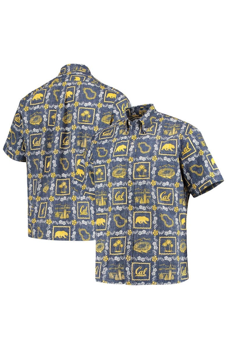 Reyn Spooner Men's Reyn Spooner Navy Cal Bears Classic Button-Down Shirt, Main, color, Navy