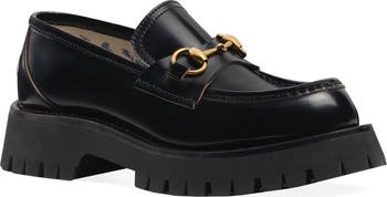 Gucci loafer fashion platform