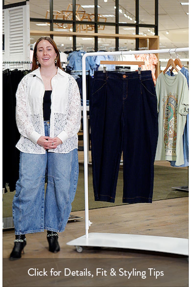 Wyatt Skyrise High Waist Ankle Wide Leg Jeans video