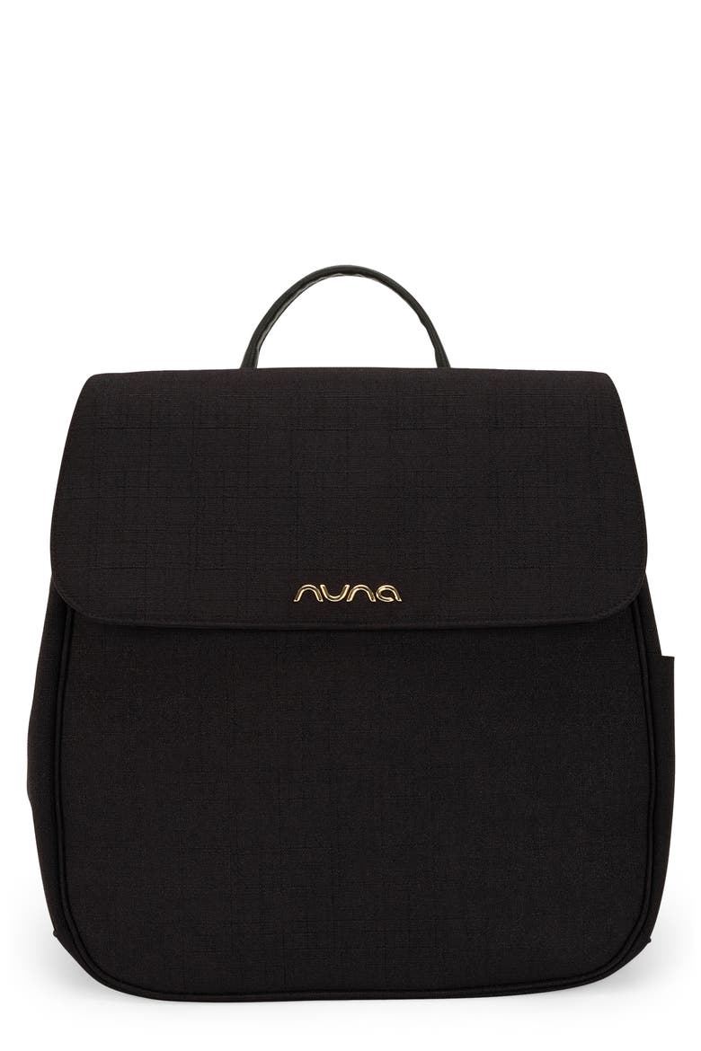Diaper Changing Backpack & Insulated Bottle Case, Main, color, CAVIAR
