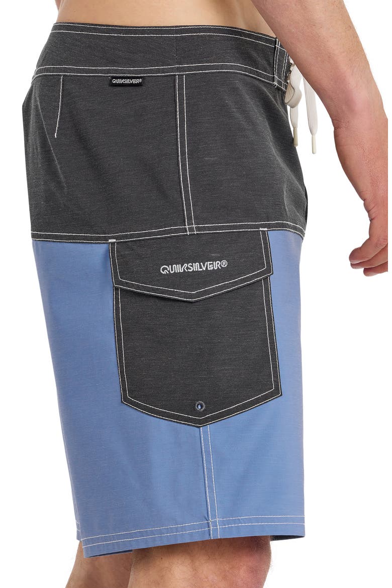 Original Blocked 19" Board Shorts, Alternate, color, RIVIERA